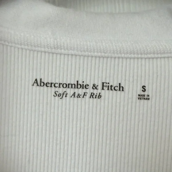 Abercrombie & Fitch Long Sleeve Collared Top - Picture 4 of 4